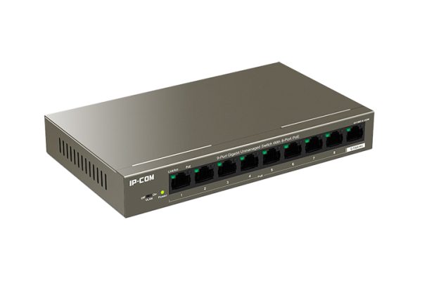 Switch 9 Porte Gigabit Desktop con 8 porte PoE+ - immagine 2