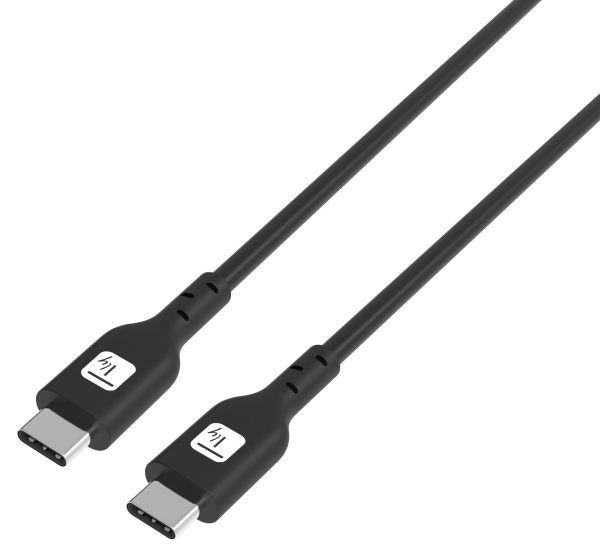 Cavo USB-C™ M/M E-Mark USB 2.0 240W PD 2m Nero TECHLY