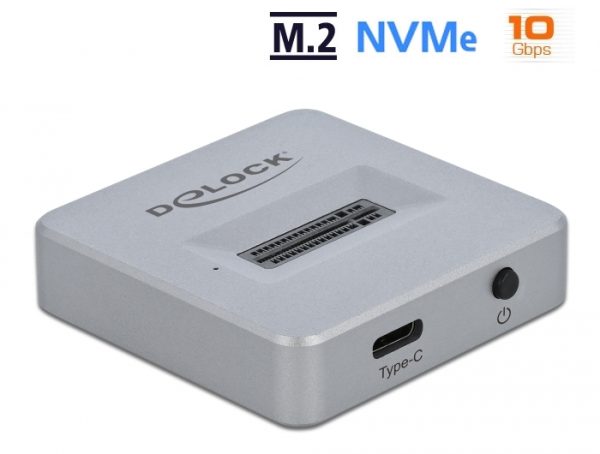 Docking Station per SSD M.2 NVMe PCIe SSD con USB Type-C™ Femmina DELOCK - immagine 3