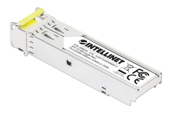 Transceiver SFP Fibra Ottica Monomodale LC 1000Base-BX Bidirezionale WDM INTELLINET - immagine 2